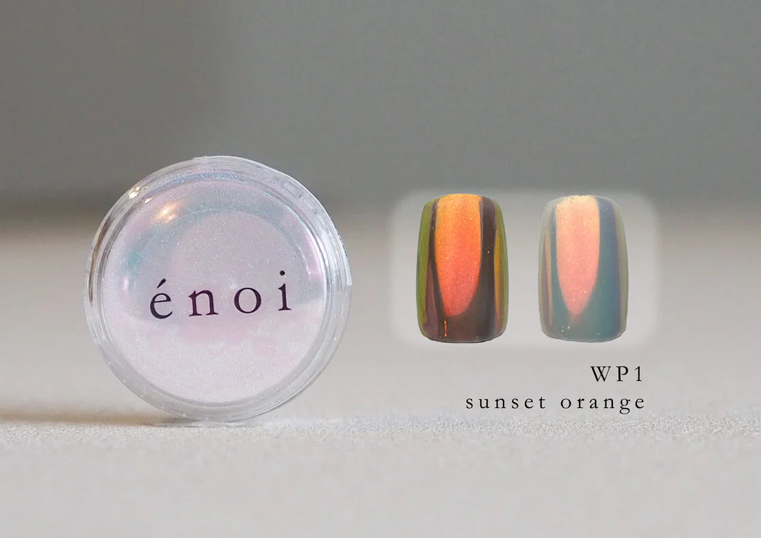 énoi Water Powder - 10 Colour Types | Uruuru Powder for Nail Art