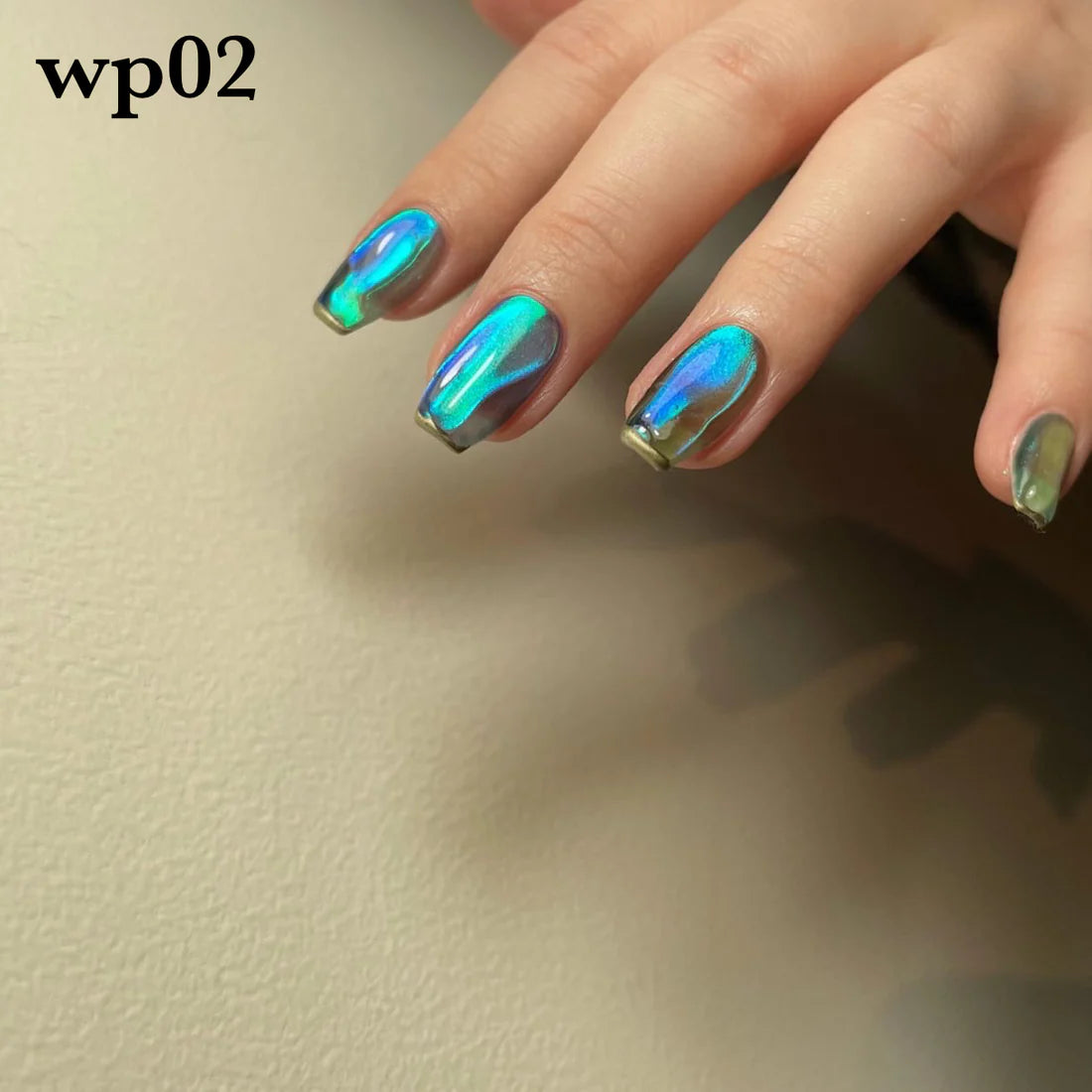 énoi Water Powder - 10 Colour Types | Uruuru Powder for Nail Art