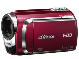 ビクター、HDDムービー「Everio」SDモデルに2機種追加