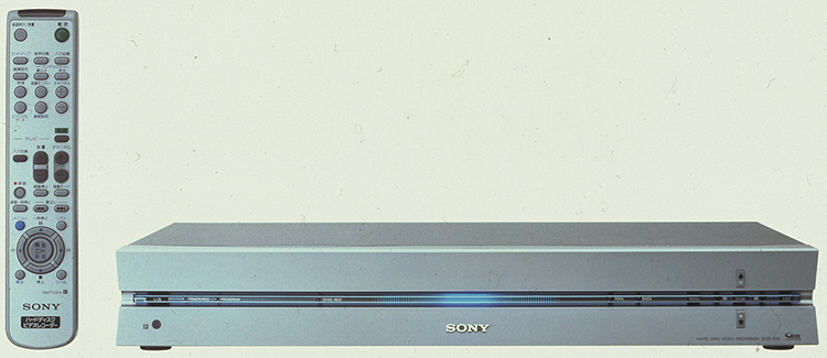 ソニー、HDDビデオレコーダ「Clip-On」の40GBモデル