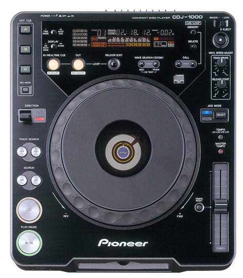 パイオニア、業界最大のジョグを搭載したDJ向けCDプレーヤー