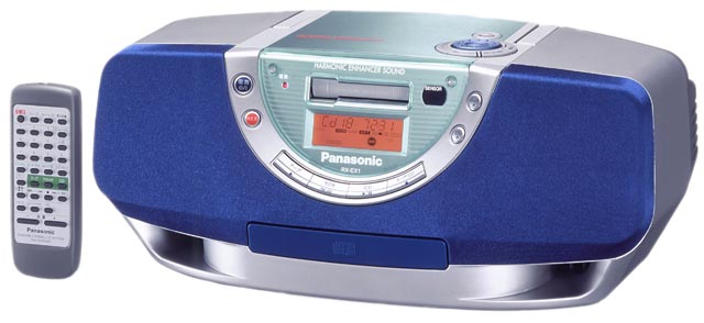 松下、低価格なポータブルCDプレーヤーとCDラジカセ