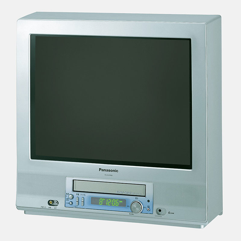 松下、フラットブラウン管を採用したテレビデオ「2SHOT T(タウ)」