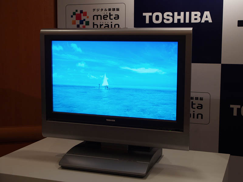 東芝、HDDレコーダ内蔵の液晶テレビ「ちょっとタイムface」