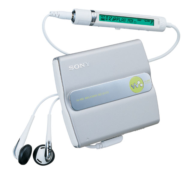 ソニー、HDデジタルアンプ搭載MDウォークマン2機種