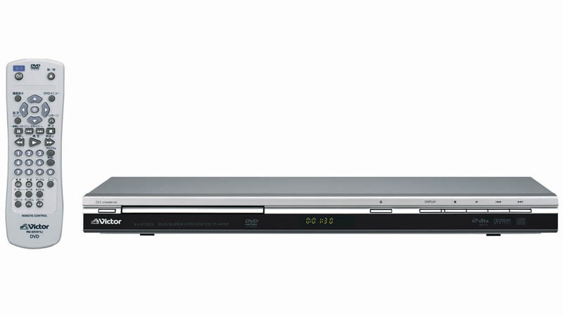 ビクター、実売12,000円の薄型DVDプレーヤー