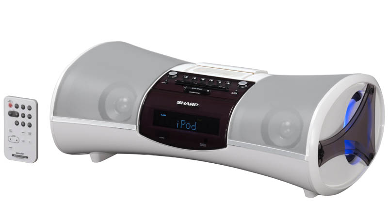 シャープ、ツインサブウーファ搭載のiPodオーディオ