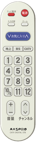 マスプロ、従来比1/2サイズのCATV用STB