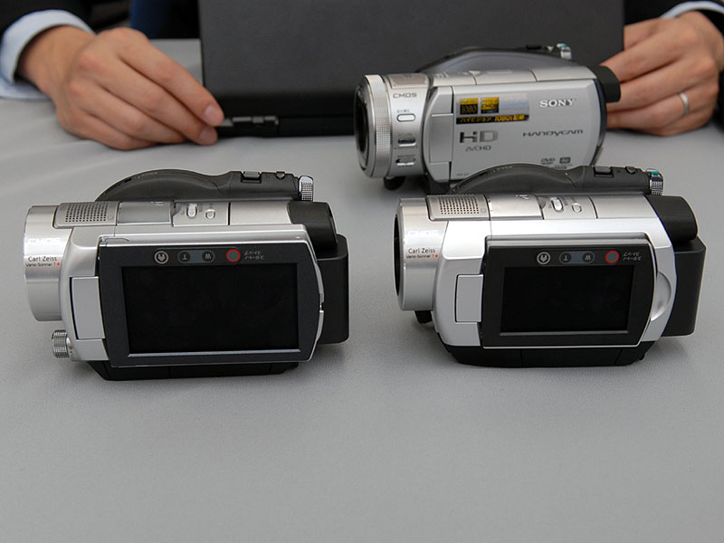 ソニー、HDカム'07年春モデル。AVCHD 2機種/HDV 1機種