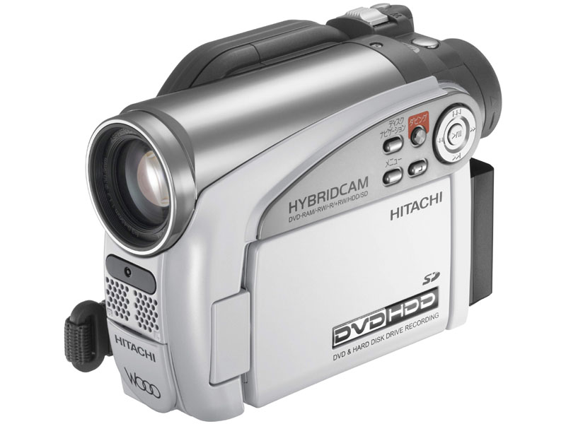 日立、ダビング機能を強化したDVD/HDDカメラ「Wooo」