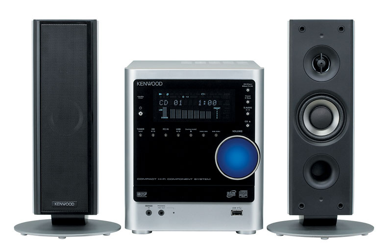 ケンウッド、USBオーディオ機能搭載ミニコンポ