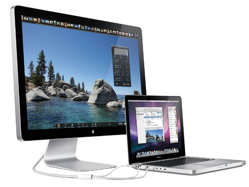 アップル、LEDバックライト搭載の24型液晶ディスプレイ