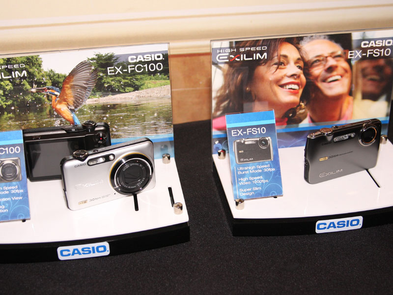 CES】カシオ、1,000fpsハイスピード動画対応の薄型EXLIM