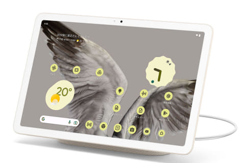 Googleのタブレット「Pixel Tablet」。スピーカーホルダ付き79800円
