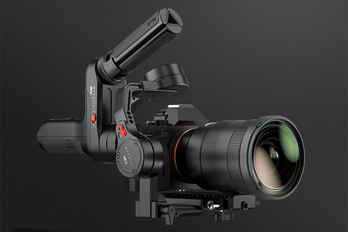 ZHIYUN、スマホを外部モニタとして使えるカメラ用ジンバル「WEEBILL