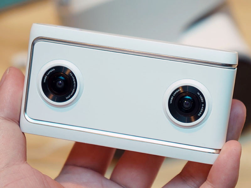 4K解像度の180度VR動画が撮影できる「Lenovo Mirage Camera」 - AV Watch