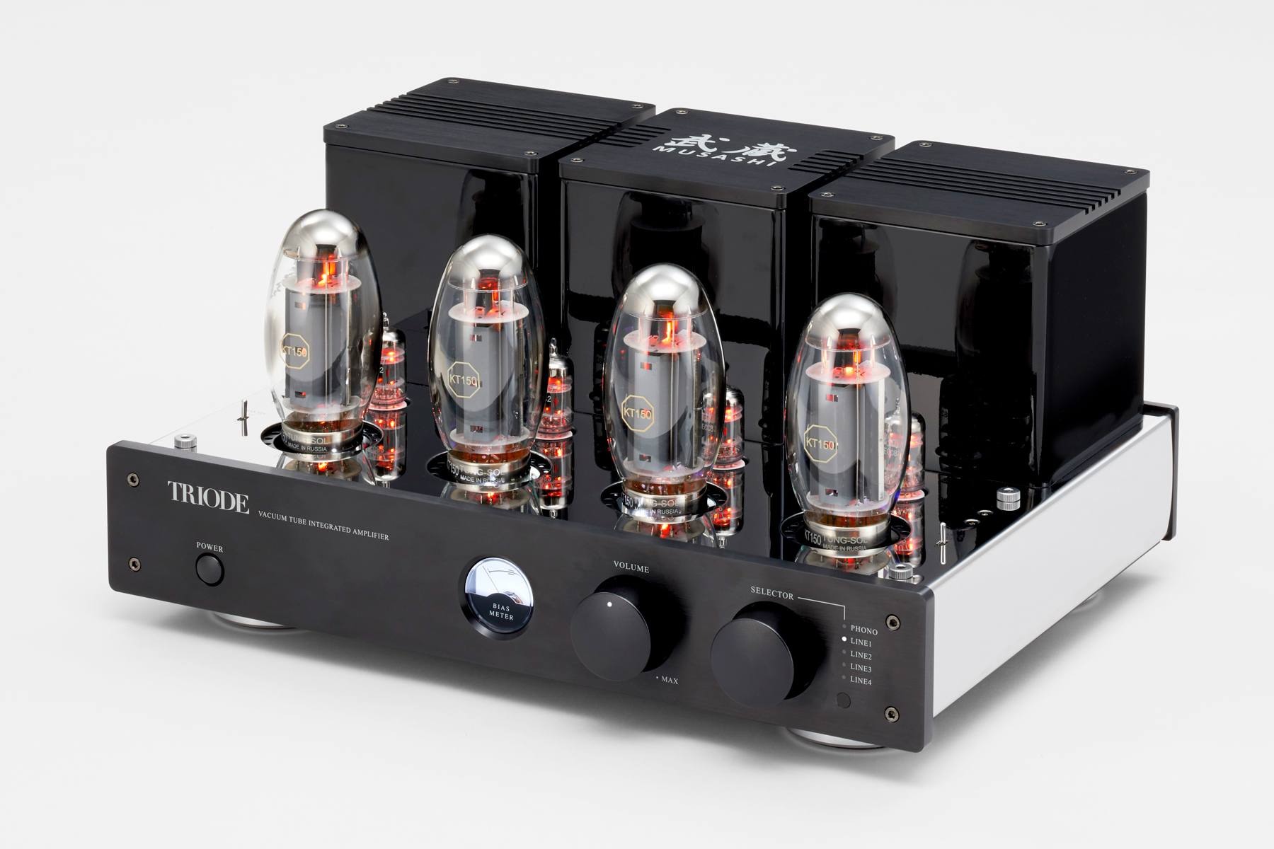 トライオード初、KT150真空管プリメインアンプ「MUSASHI」 - AV Watch