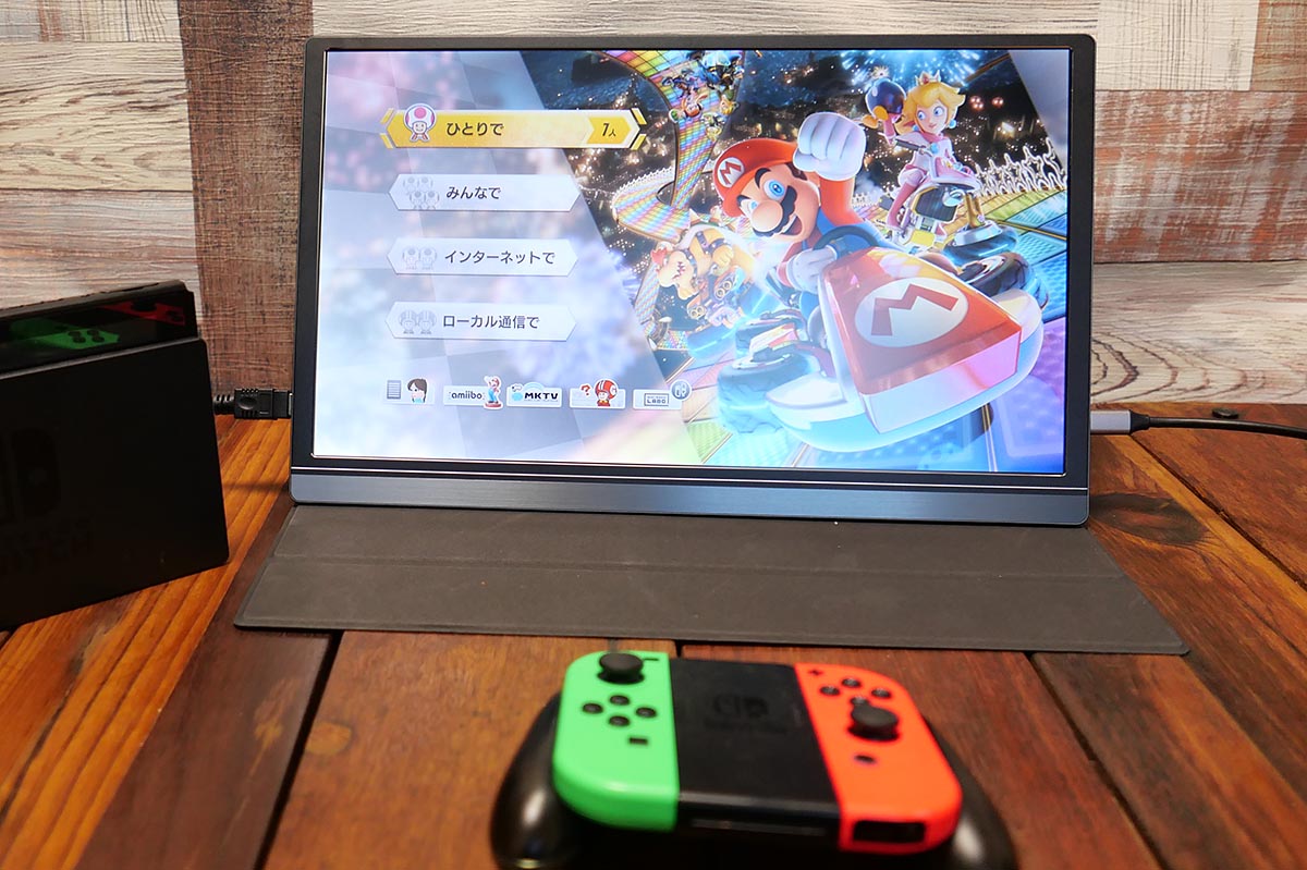 レビュー】Switchや動画に使える! 19,800円のUSB-Cモバイル
