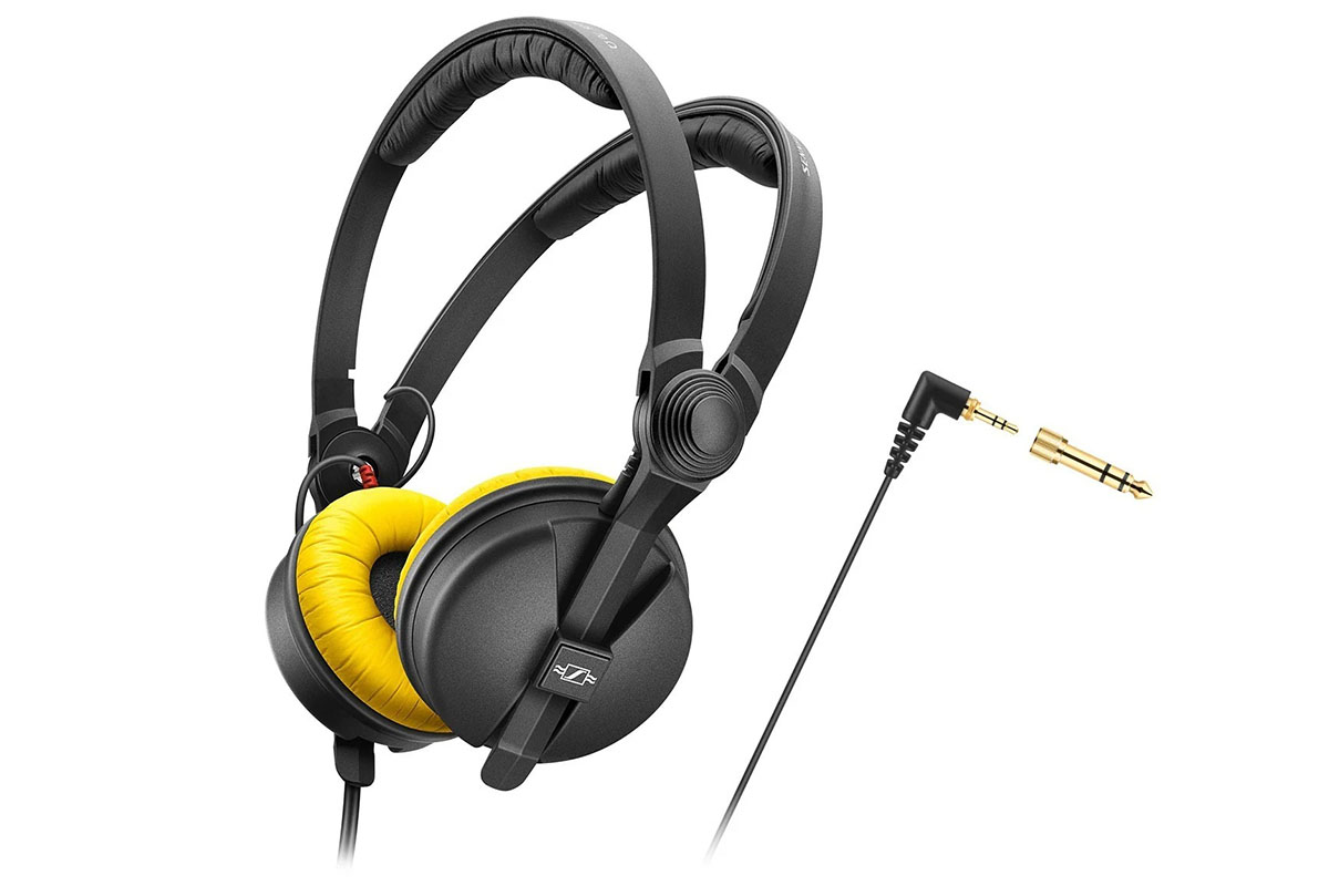 ゼンハイザー75周年、黄色イヤーパッドのレトロデザイン「HD 25