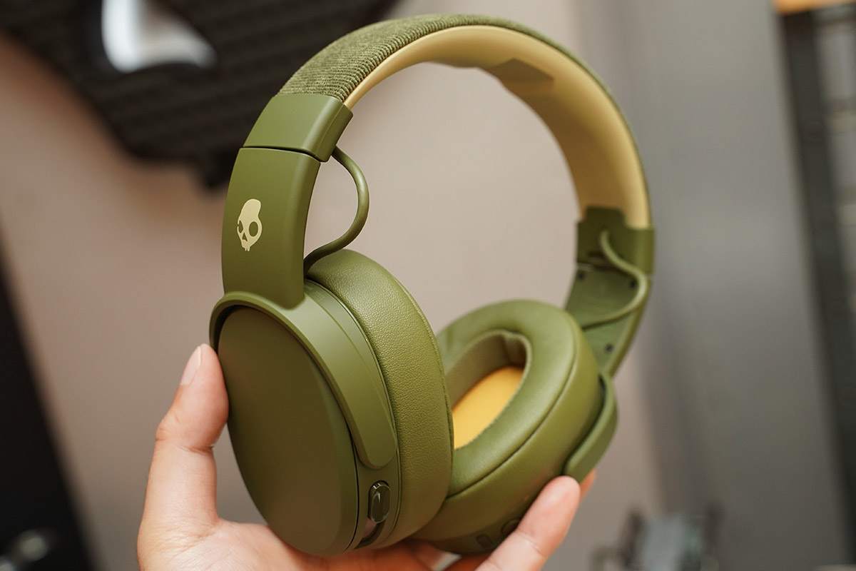 Skullcandy、サブウーファ搭載Bluetoothヘッドフォン「Crusher