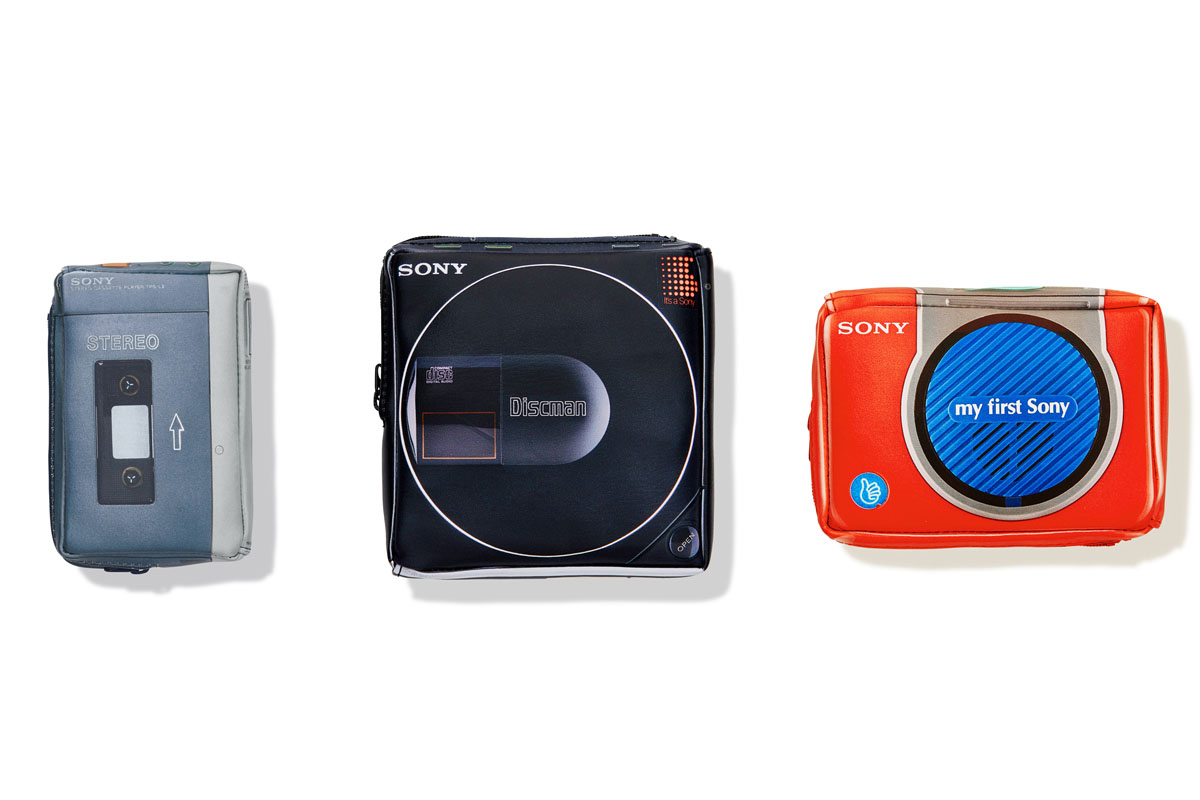 ウォークマンデザインのポーチ”登場。DATウォークマンやDiscmanも - AV