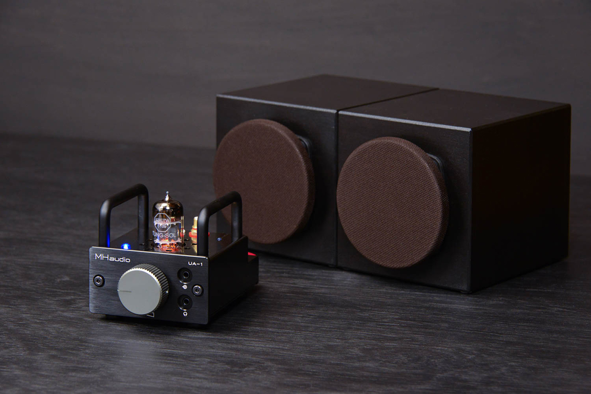 コンパクトなハンドメイド真空管アンプ「MHaudio UA-1」 - AV Watch