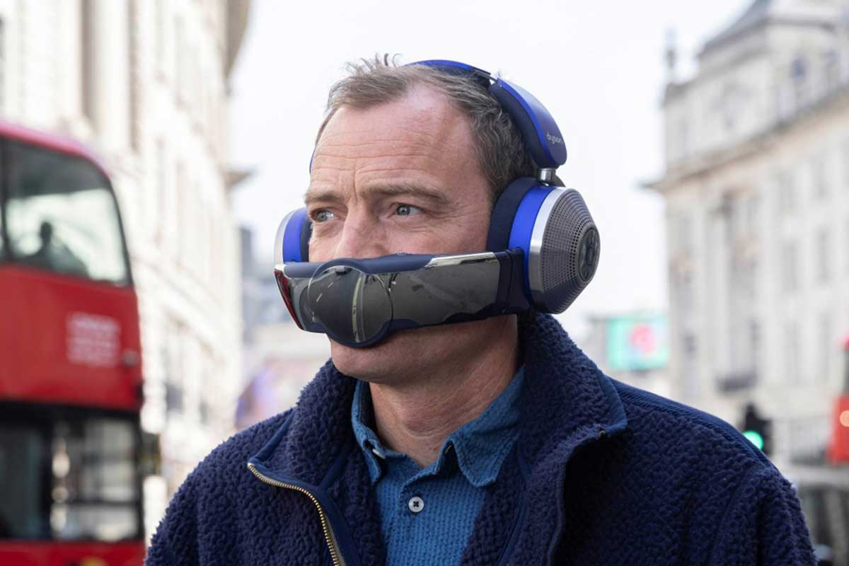 ダイソン、空気清浄できるANCヘッドフォン「Dyson Zone」海外発表 - AV