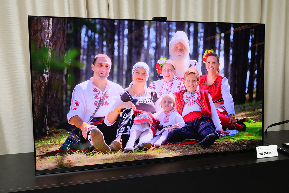 ソニー初、QD-OLEDパネル採用の最上位4K有機EL「A95K」 - AV Watch