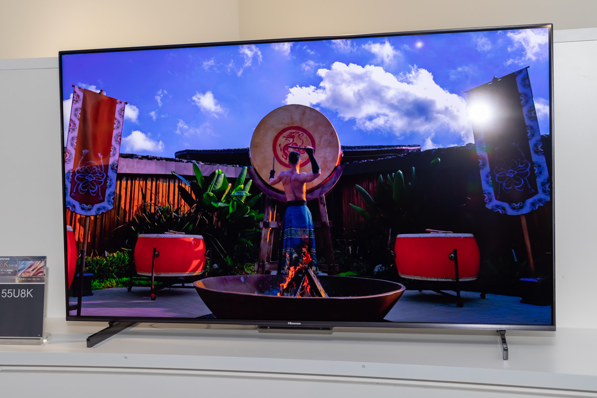 55型16.8万円からの量子ドット×ミニLEDテレビ。4K120p入力も - AV Watch