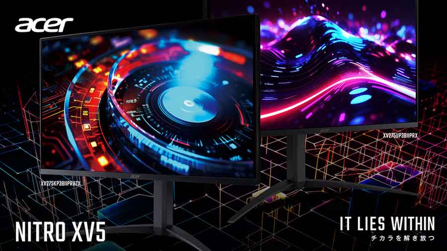 日本エイサー、ミニLEDの27型ゲーミングモニタ2機種。約6.8万円から