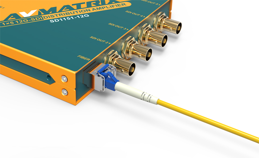 SD1151-12G | リクロック搭載12G-SDI 5分配器 | AVMATRIX