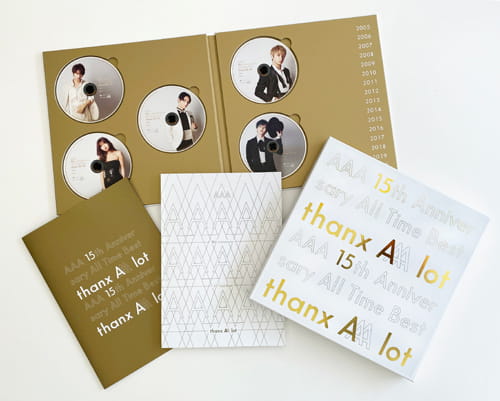 AAA 15th Anniversary All Time Best -thanx AAA lot-』SPECIAL SITE