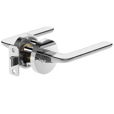 AVALON 0540 'MODENA' - Modern Door Handle Set in Polished Chrome
