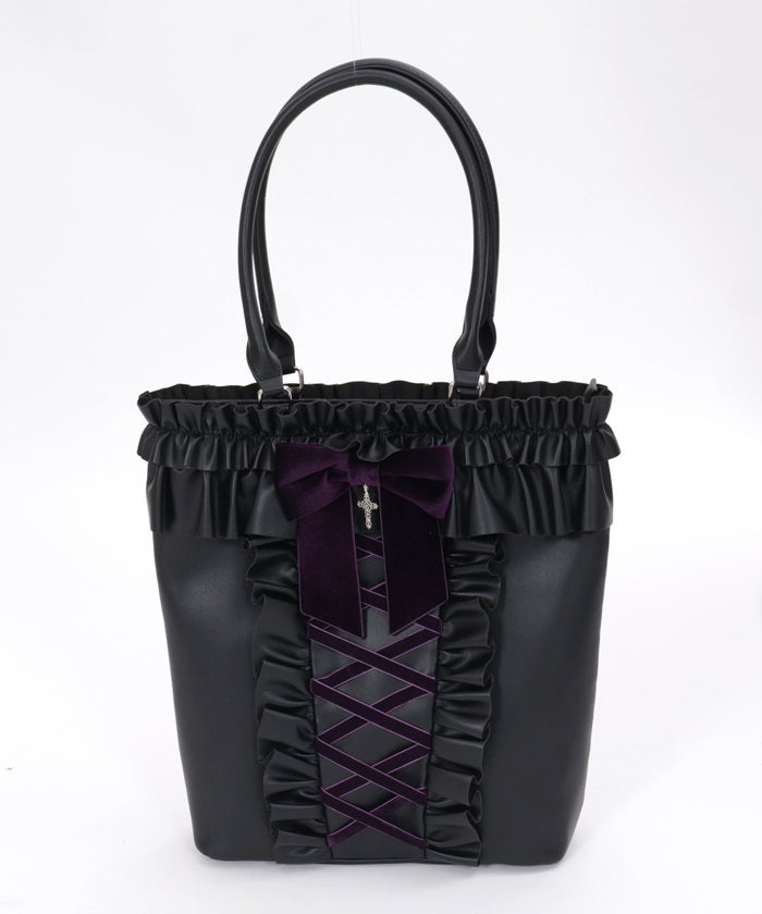 Lace-Up Frill Bag – axes femme from JAPAN