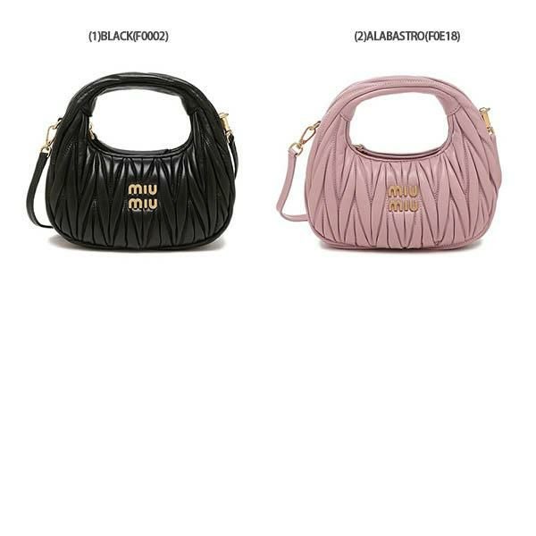 ミュウミュウ ハンドバッグ ショルダーバッグ ワンダーマテラッセ