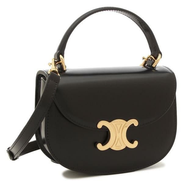 セリーヌ ショルダーバッグ ハンドバッグ ミニ ブザス クレア ブラック