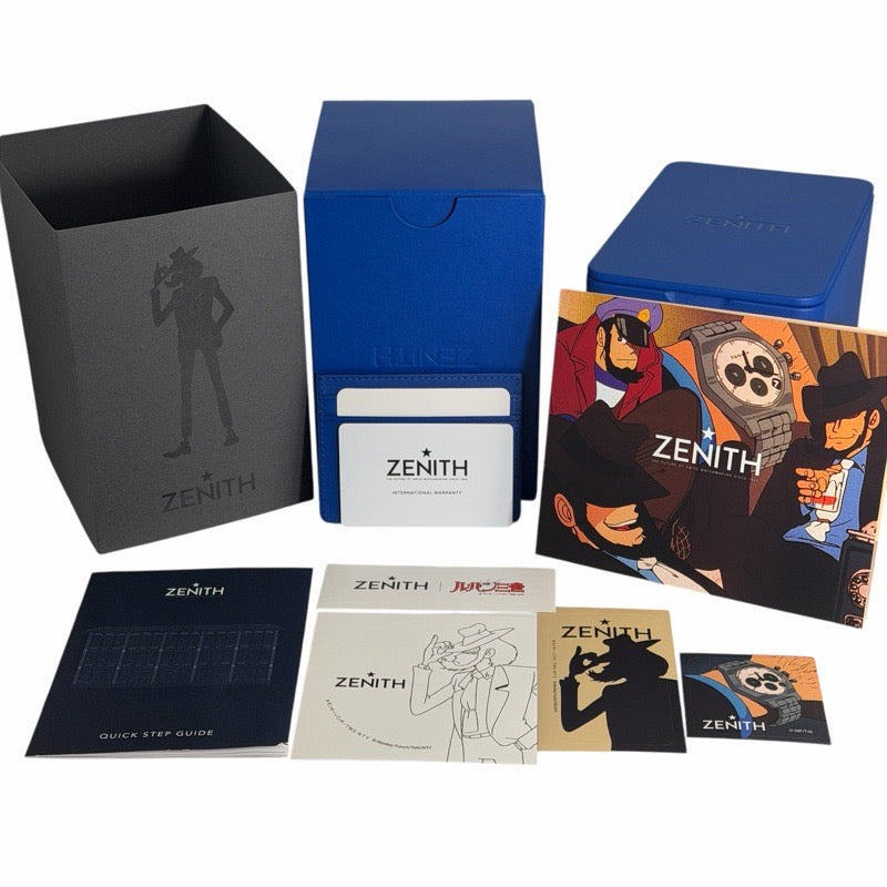 未使用】ゼニス 97.L384.400/04.M384 クロノマスター リバイバル 次元