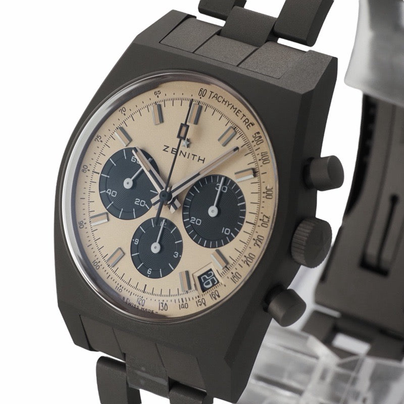 未使用】ゼニス 97.L384.400/04.M384 クロノマスター リバイバル 次元