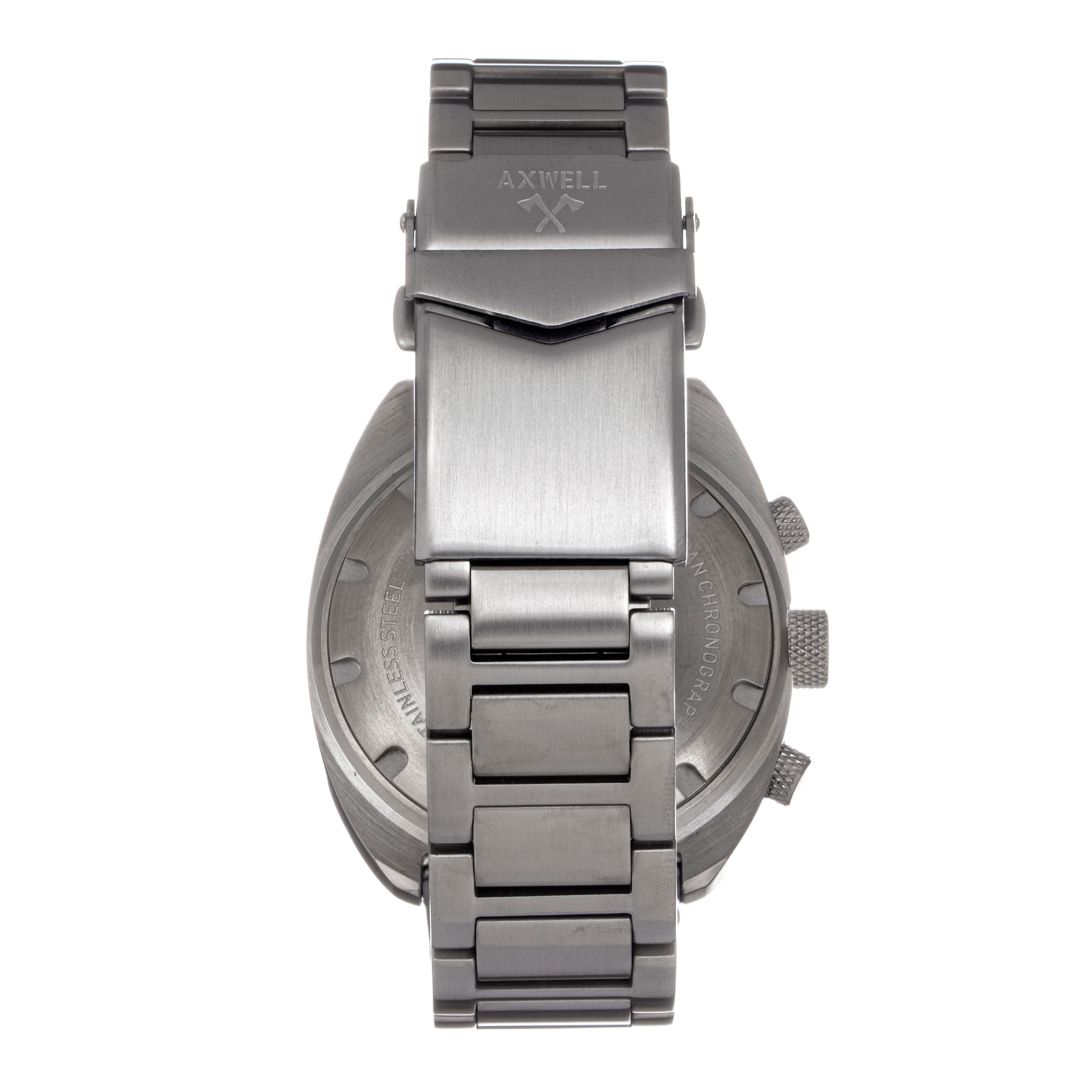 Axwell Minister Men's Watch Silver Band Silver Case AXWAW105-1
