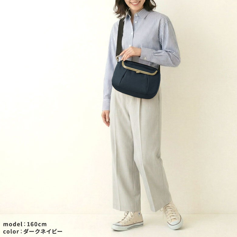 在庫商品】がま口ショルダーバッグころん【リンク】 | がま口の専門店