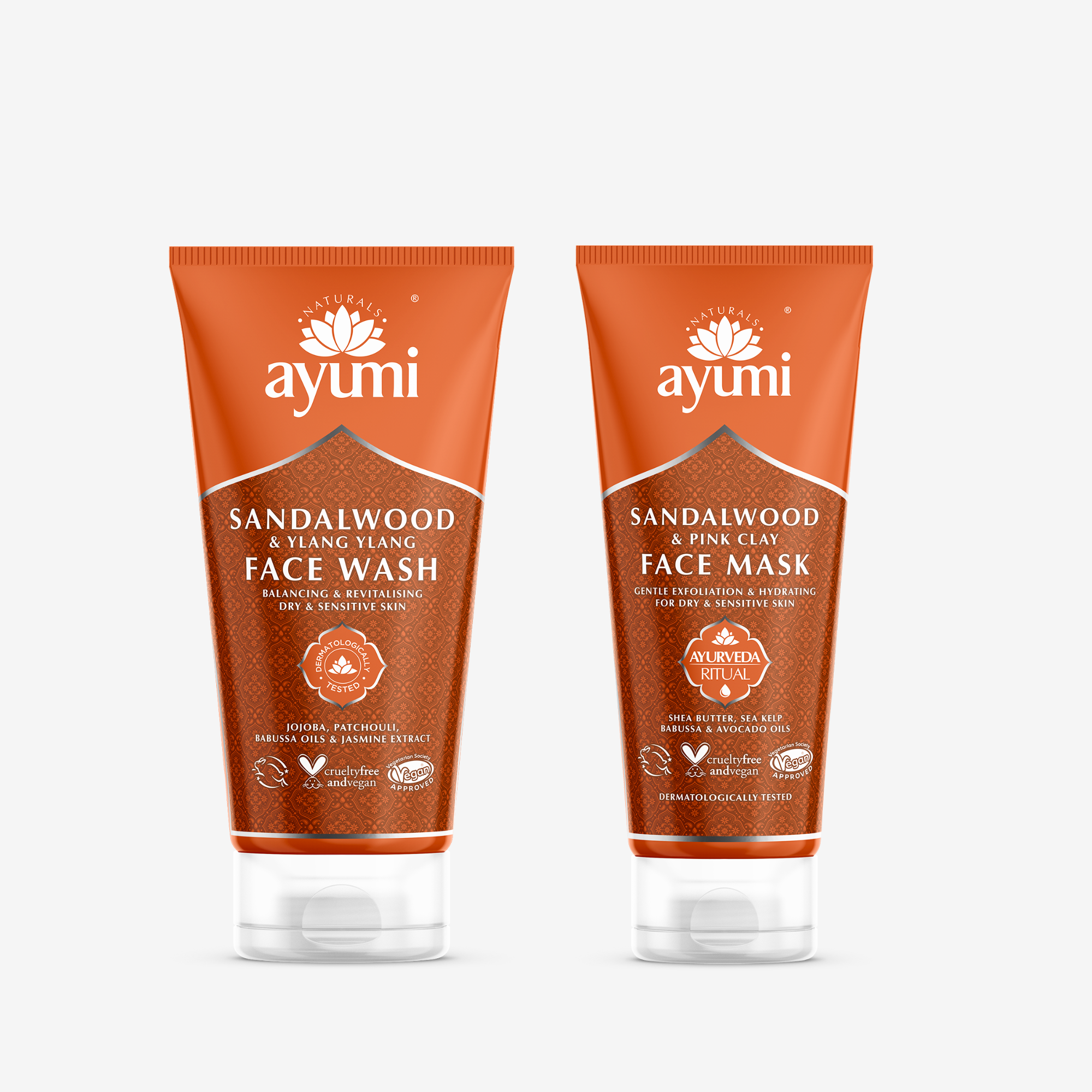 Ayumi Hyaluronic Acid & Pink Clay Mask for Nourished Skin
