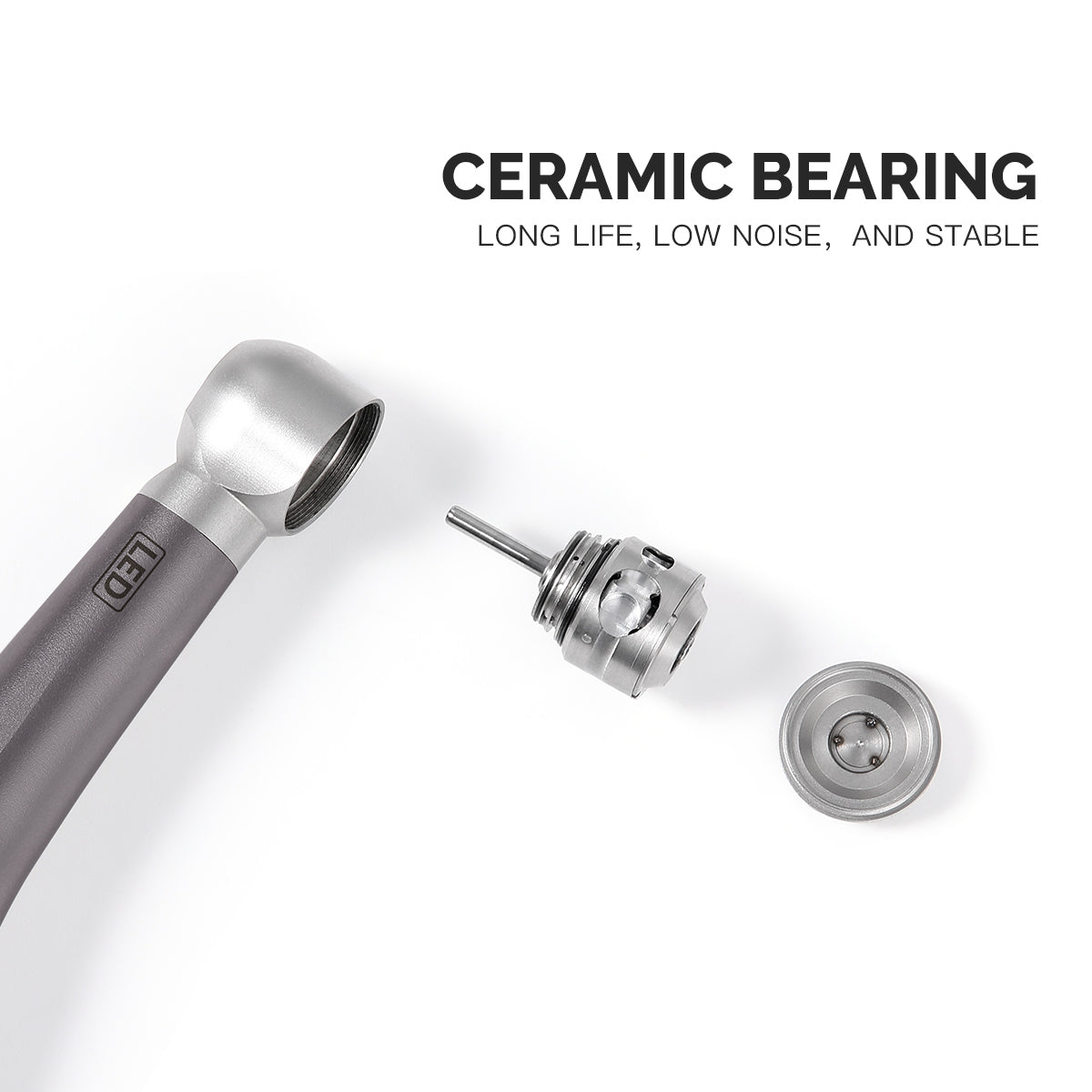 AZDENT E-generator LED High Speed Handpiece Quick Coupler 4 Hole