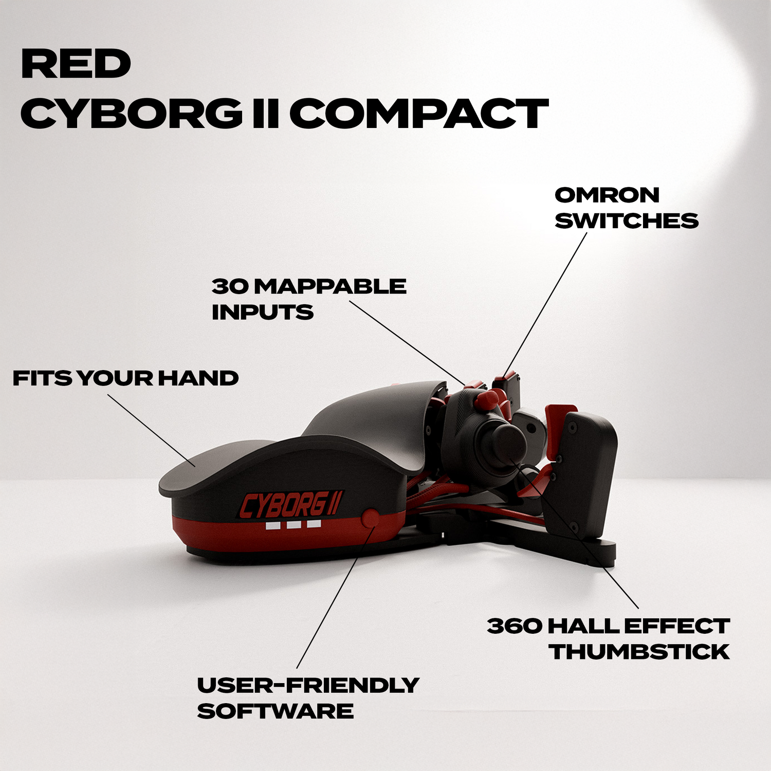 Red Cyborg II Compact – Azeron
