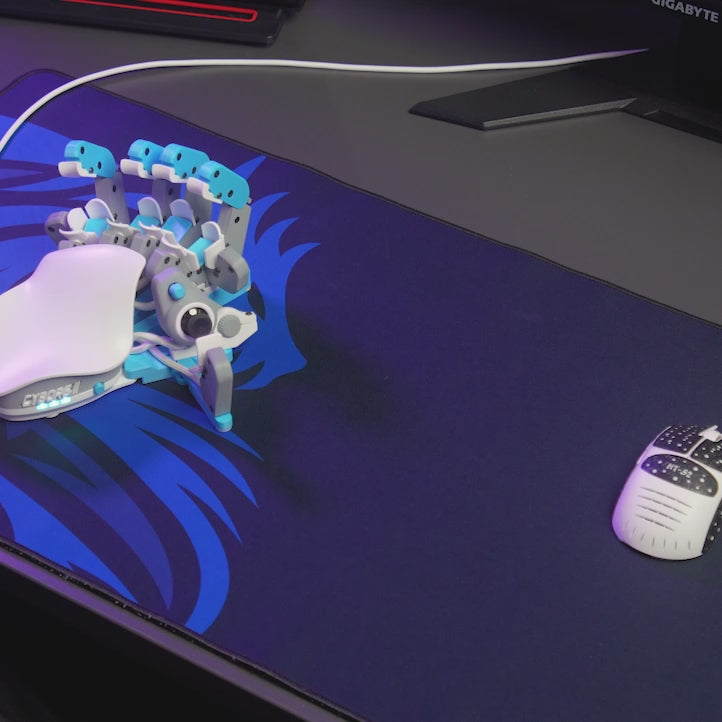 Azeron Black Cyborg II For Lefties - Custom Gaming Keypad