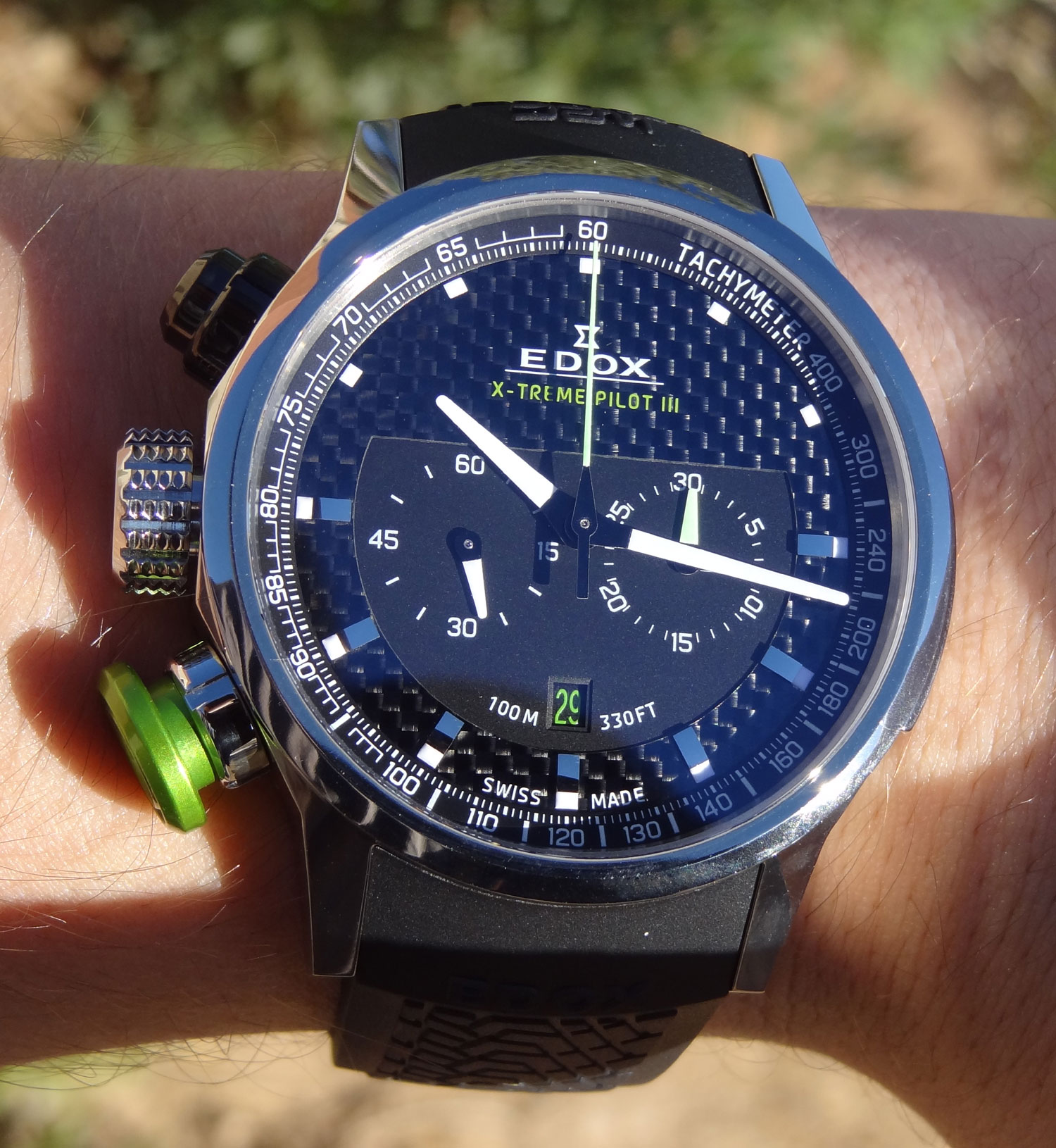 Edox WRC Xtreme Pilot III Limited Edition Chronograph 10303 TIN