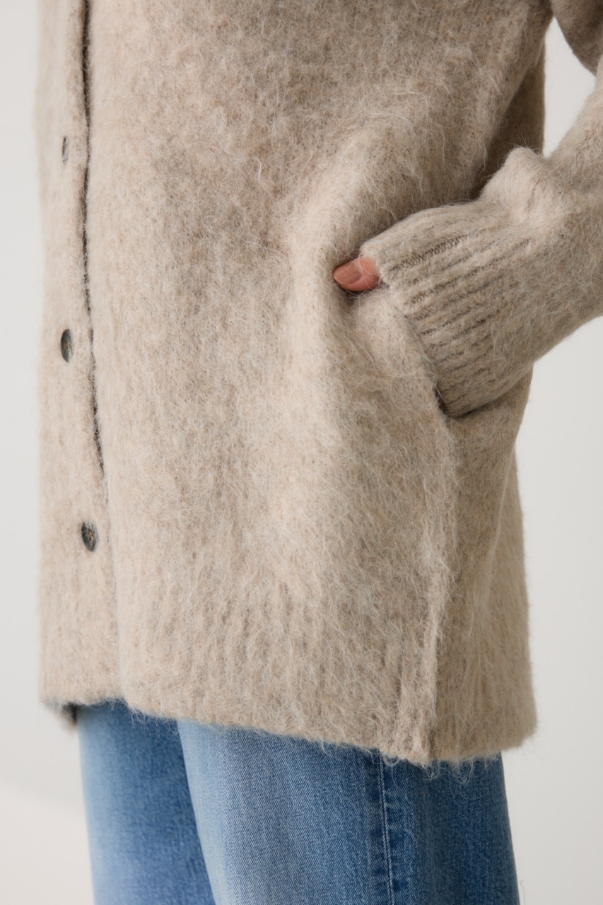 crie conforto】シャギーVネックカーディガン｜WOMEN｜254HAT70-095I