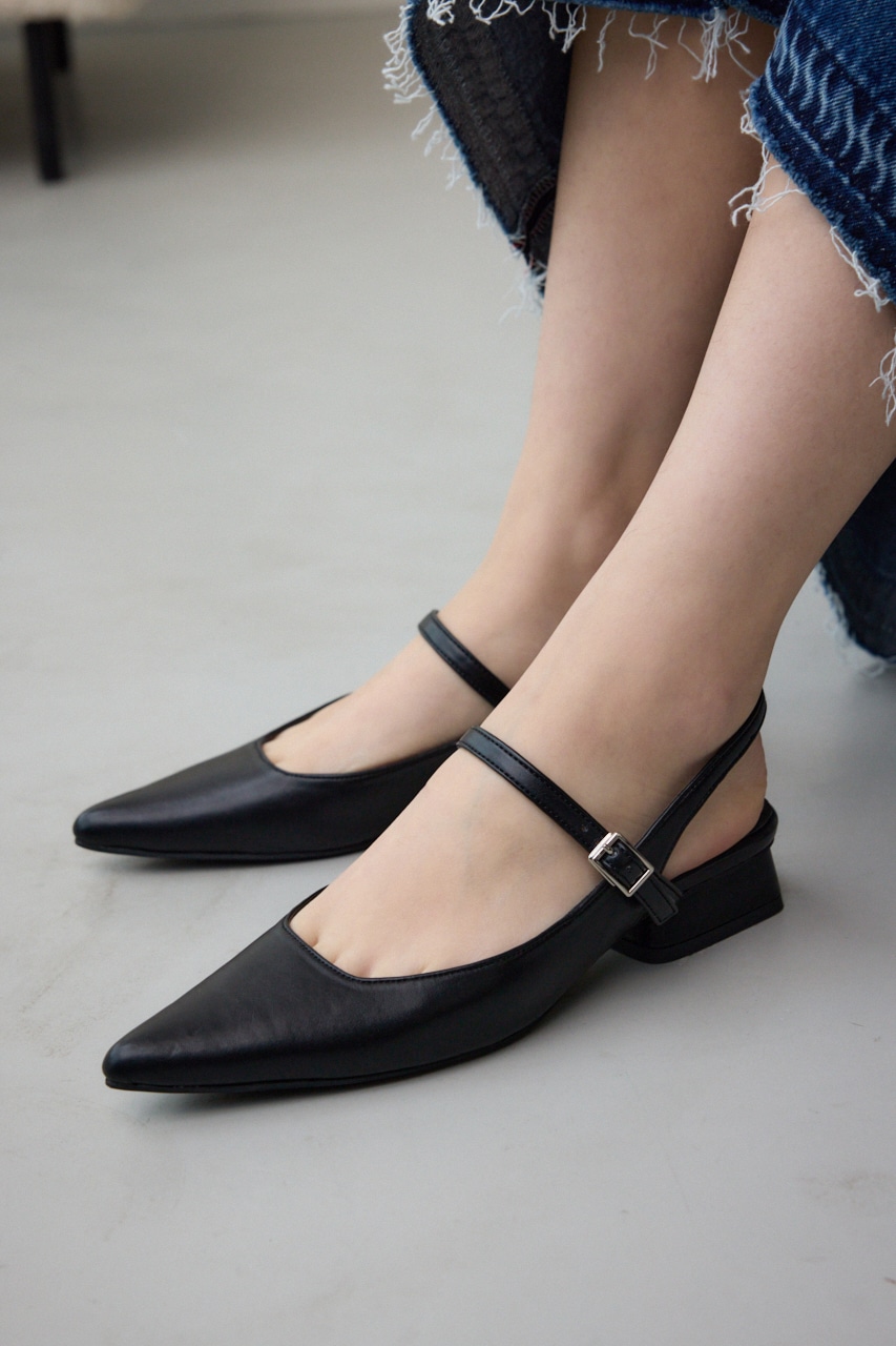 ポインテッドスリングバックサンダル｜WOMEN｜250HAM55-172G｜AZUL BY