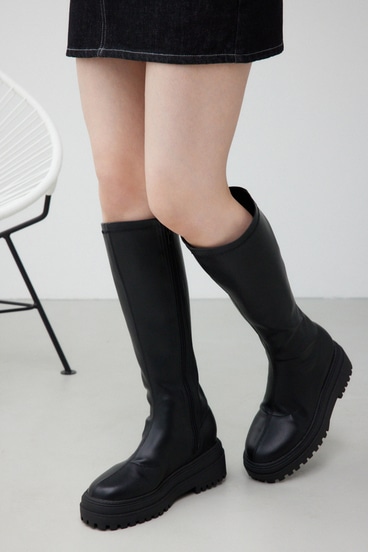 ストレッチ美脚ロングブーツ｜WOMEN｜250HAT55-165G｜AZUL BY MOUSSY