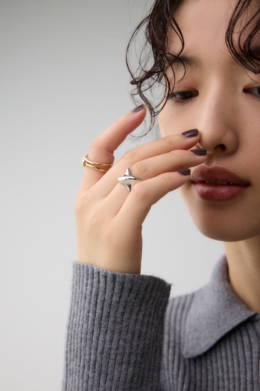 マルチ3連リングセット｜WOMEN｜250HAB56-420K｜AZUL BY MOUSSY