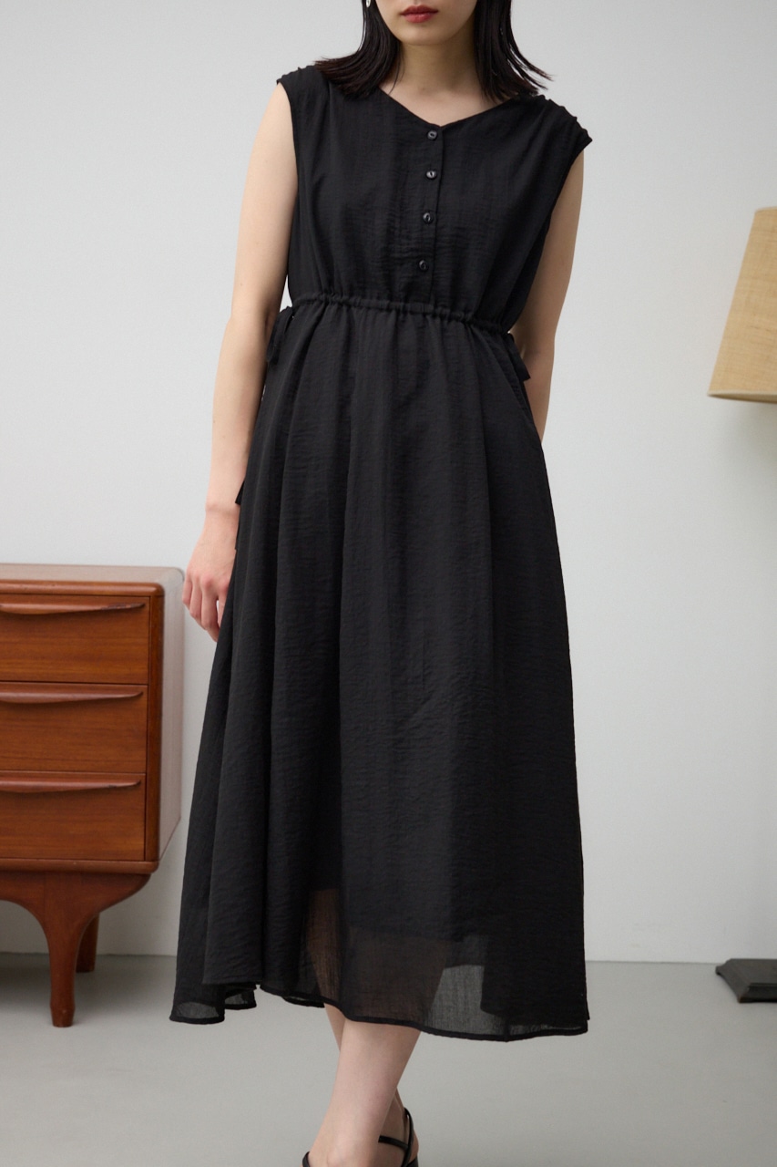 ウエスト切替袖ギャザーノースリーブワンピース｜WOMEN｜250HAF33-026E